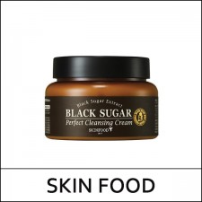 [SKIN FOOD] SKINFOOD ★ Big Sale 60% ★ (ho) Black Sugar Perfect Cleansing Cream 230ml / Exp 2024.04 / 3601(4)40 / 13,000 won()